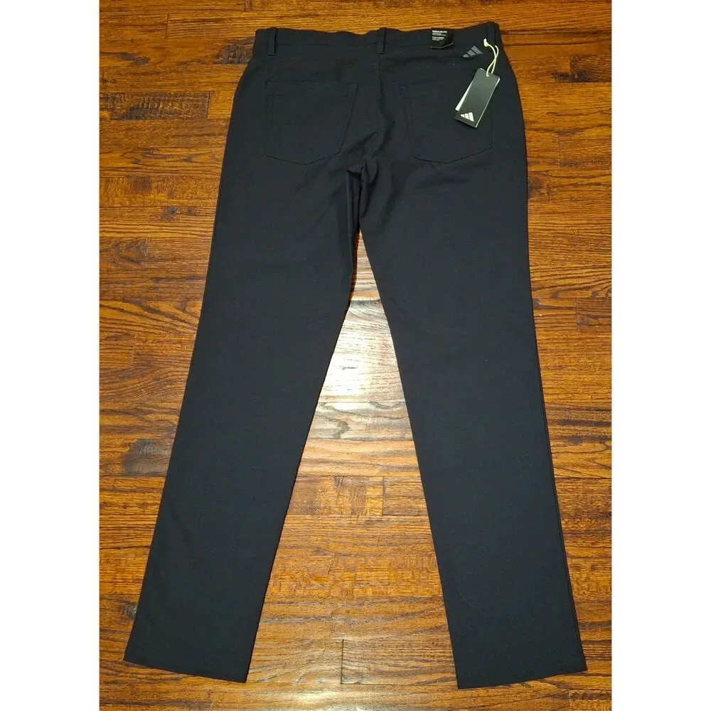 NWT Adidas Ultimate365 5-Pocket Golf Black Pants Men's Size 33x34